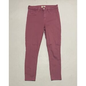 L'AGENCE Womens Size 29 X 25 Wild Rose MARGOT High Rise Waist Skinny Jeans